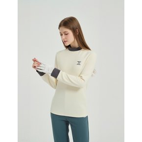 Pony Ranch Long Sleeves Top (White)