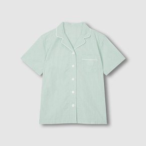 26S/S  여 시어서커 5부 파자마 세트  J216201075
