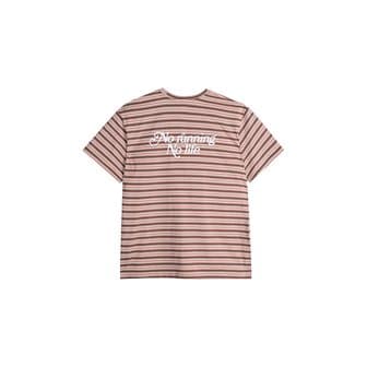 디아더생츄어리 NRNL Stripe S/S Tee - Daily - Red