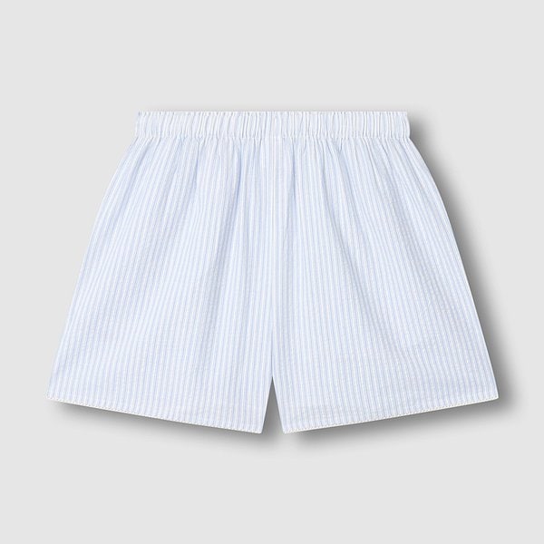 여 시어서커 셔링 3부 파자마 팬츠 J206202077052