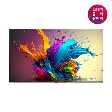 LG [LG전자공식판매처] QNED evo TV 벽걸이형 86QNED91TKA (217cm)