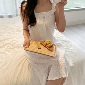 / 거즈 순면 나시 원피스 홈웨어
