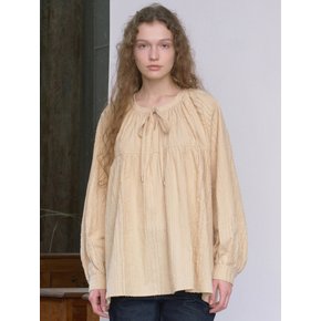 Fringe Shirring Blouse VC2499BL902M