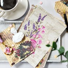 오너클랜 꽃 다꾸 촬영용 배경지 빈티지 사진배경지