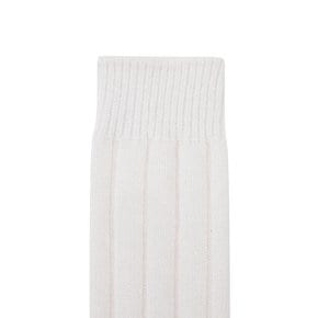 Long RIbbed Socks (Ivory_D7LAW24002IVX