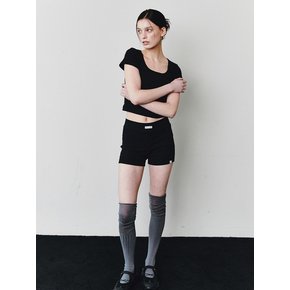 AS BASIC SHORTS [BLACK]