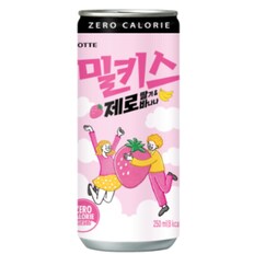 밀키스제로 딸기바나나 250ml*6입