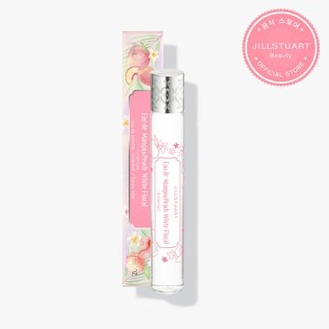 질스튜어트 뷰티 [SSG단독][LIMITED]망고앤피치 화이트 플로럴 오 드 뚜왈렛 롤온 10ml (+ 롤온 포켓 01호 증정)