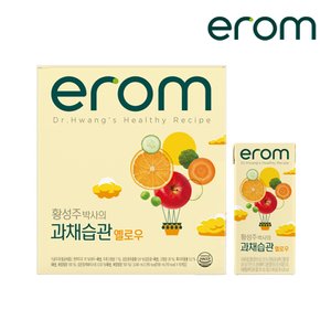  이롬 황성주 박사의 과채습관 옐로우 190ml x 16팩