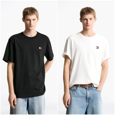 타미진스 공용 크루넥 반팔 티셔츠 T32F6TTO01TML1 TOMMY JEANS