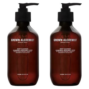 Grown Alchemist 그로운 알케미스트 바디클렌저 300ml 2개 Bergamot Chamomile Rose