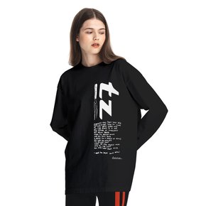 Fissure Long Sleeve Tee (Black)