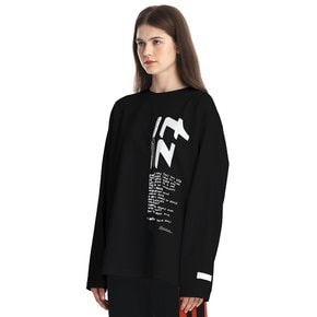 Fissure Long Sleeve Tee (Black)