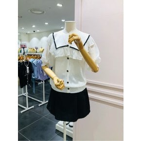 샤틴 프릴장식 플라워 버튼 니트 S232k954 [P002785690]