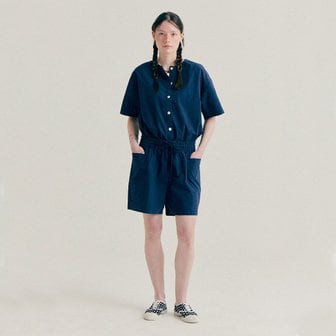 벤시몽 [22HS] SUMMER STRING JUMPSUIT - NAVY