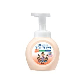 아이깨끗해 거품형 촉촉한 복숭아향 용기 250ml