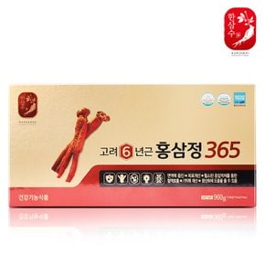 [대한홍삼진흥공사] 6년근 고려홍삼정 365 (240g x 4병 세트)(+쇼핑백)