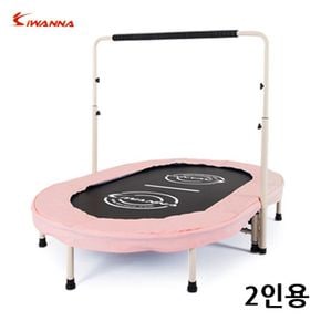 핑크 트램폴린 2인용