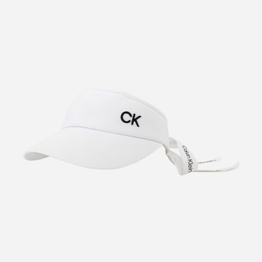 Calvin Klein 캘빈클라인골프 CK 사이드 로고 리본 썬바이저 CN2HC210201 806