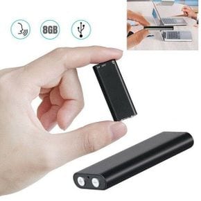 녹음기 전문 음성 디지털 오디오 미니 딕터폰 8GB