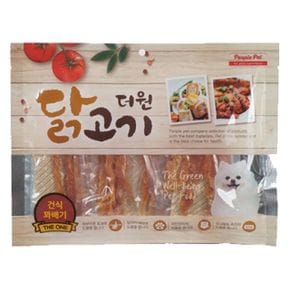 강아지 더원 건식 꽈배기 반려견 육포 간식 300g 1P X ( 2매입 )