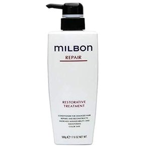 MILBON 밀본 리페어 트리트먼트 500ml