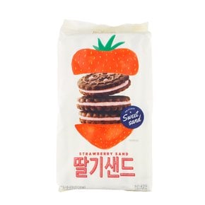 신상 노브랜드 딸기샌드 400g