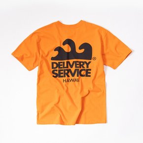 [빅웨이브] W.D.S HAWAII WAVE T-SHIRT (FLUSH ORANGE)