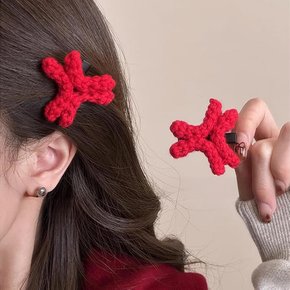 빡침 빠직 머리핀 예쁜 헤어 액세사리 핀 미니 머리 집게핀 재미있는 쓸데없는 생일 선물