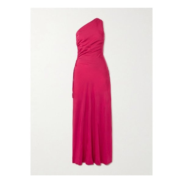 페이스풀 라우렐레스 원숄더 주름 텐셀™ 리오셀 맥시 드레스 핑크 46376663162870823