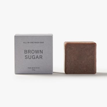JAJU 자주 제로바 흑설탕 올인원 워시바 100g