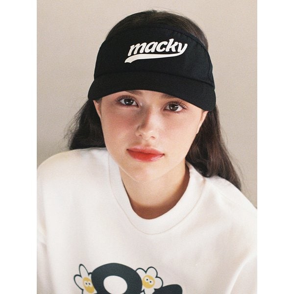 flua sun visor black