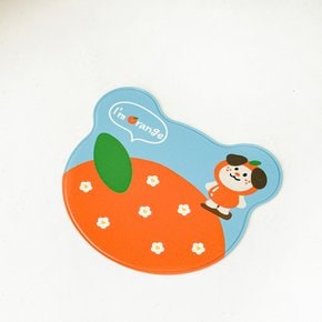 탱탱귤 뭉삼 식기매트 펫식기매트