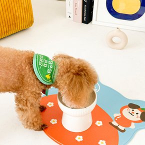 탱탱귤 뭉삼 식기매트 펫식기매트