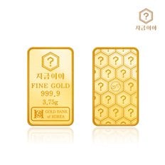 24K 순금 999.9 포나인 투자형 프레스 골드바 3.75g