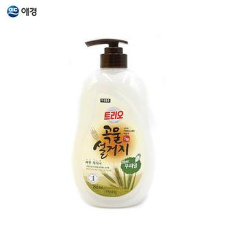 셀러허브 트리오 곡물설거지 우리밀 주방세제 750mL 용기 1EA (S11356359)