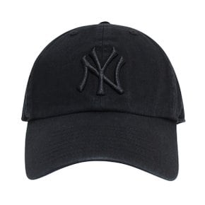 47브랜드 MLB 엠엘비 NY 뉴욕양키스 클린업 빅 로고 볼캡 모자 블랙 B-RGW17GWSNL-BKF