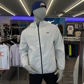 미즈노 [여주점] 32YE3524 남여공용 런닝 베이직 후드 바람막이자켓 BASIC WINDBREAKER 2C