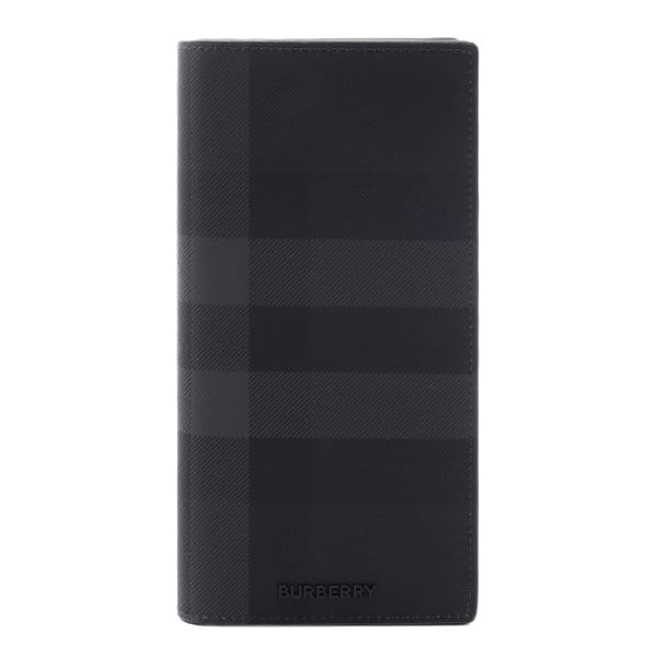 [부산점] 25FW 남성 체크 장지갑 (8070199 CHARCOAL 25F)