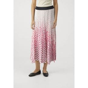 4755620 KARL LAGERFELD DEGRADE PLEATED SKIRT - Pleated skirt white/red 88108595