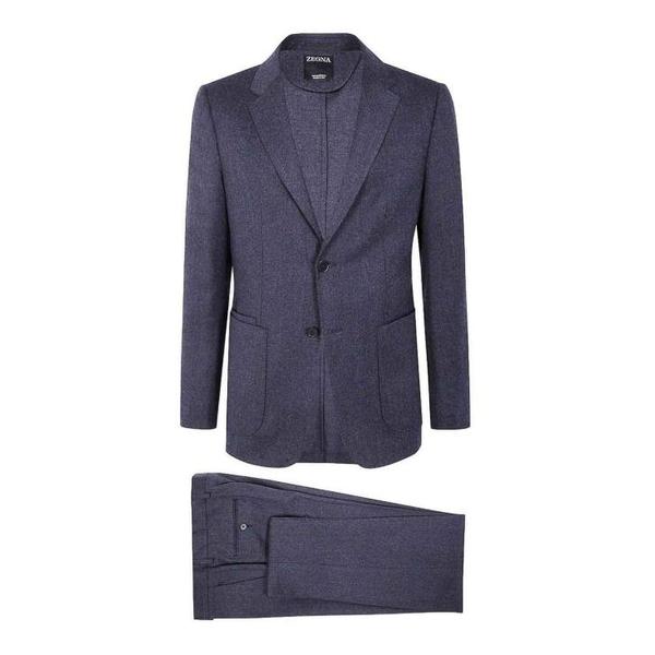 확대된 대표 에르메네질도제냐 수트 222741A22XPYGX022 Blue