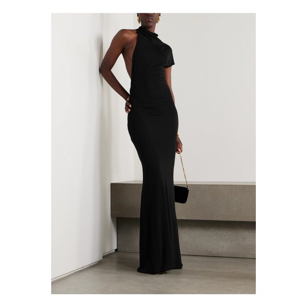 원 슬리브 저지 가운 블랙 46376663162862610