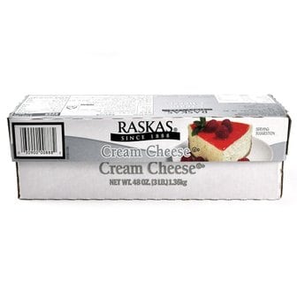  코스트코 RASKAS 통블럭 라스카스 크림치즈 1360g 대용량