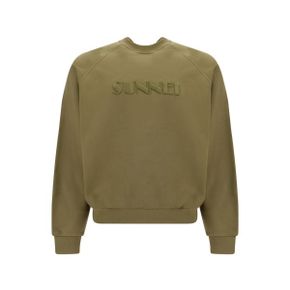 CLASSIC SWEATSHIRT WITH BIG LOGO EMBROIDERY MRTWXJER027 0126 자수 로고 스웨트셔츠