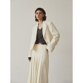 TAILOR LONG SKIRT IVORY