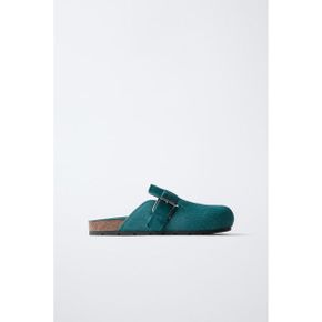 ZARA 자라 키즈 레더 버클 크록스 그린 2582830500 2582830 1439656