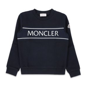 몽클레어 24 S/S 키즈 와펜패치 로고 맨투맨(네이비) 8G00016 899PS 778 12,14A