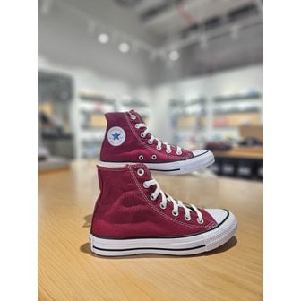 컨버스 [부산점] 척테일러 올스타 마룬 하이탑 캔버스화 AM9613C