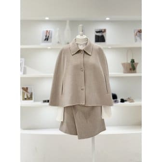 듀엘 [여주점] 여성 캐시미어 블렌디드 케이프 코트 (L254PSH519)