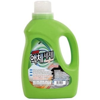  에코그린 슈퍼 파워젤 액체 세탁 세제 대용량 2500ml